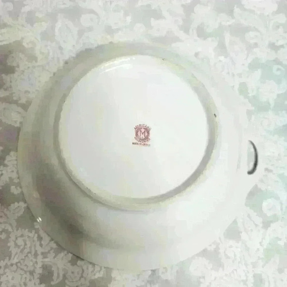 Vintage Noritake hand painted handled plate 7.5" - Picture 4 of 6